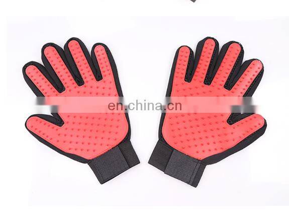 Massage Cleaning Deshedding Brush Cat Hair Remover Brush Dog Pet Grooming Glove