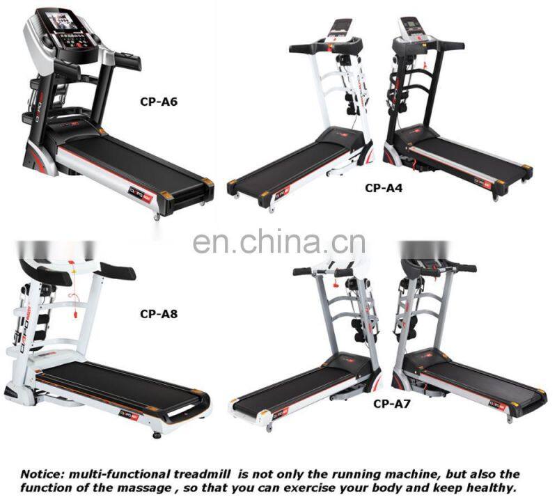 Design new style home use incline 4.0hp ac motor treadmill