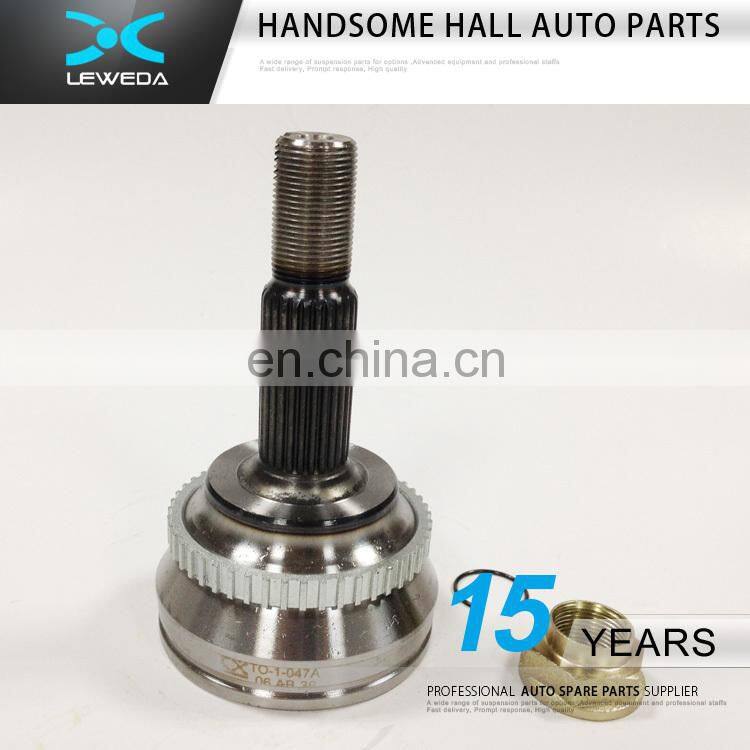 Reliable Quality Outer CV Joint Constant Velocity Joints TO-1-047A for Toyota COROLLA ALTIS Year 2001 26OUT-58MM-24IN-48T