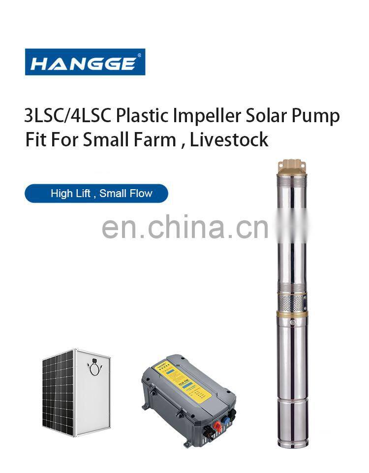 3LSC/4LSC high flow 10 dc 3 inch deep well submers pump 4 inch stainless