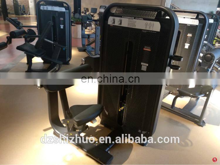 Top quality commercial arm strength exercise camber biceps curl machine fitness gym equipment SES30