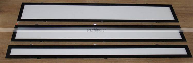 Surface mounted concealed led panel light 300 1200 panel light led integrated ceiling lamp office lighting
