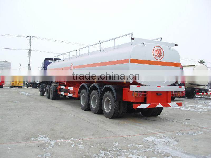 3 axles fuel oil tanker semi trailer