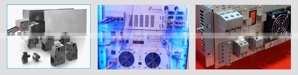 Pitch 15.10mm 600V 115A High Current Through Panel Terminal Block