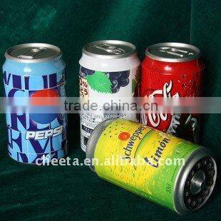 Promotional tin can telephone