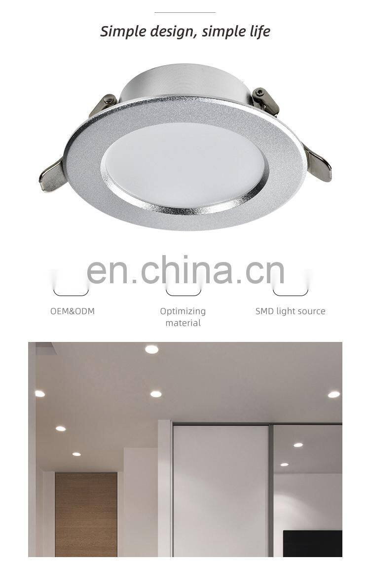 HUAYI Home Corridor Decoration SMD 4W 5W 6W 7W 9W 10W 18W Commercial LED Down Light