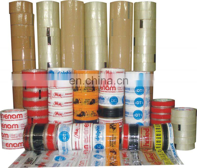 UT160 Automatic transparent BOPP carton sealing tape printer opp scotch label printing machine