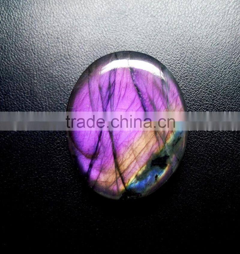 Purple Labradorite Cabochon Oval Polished Labradorite gemstone