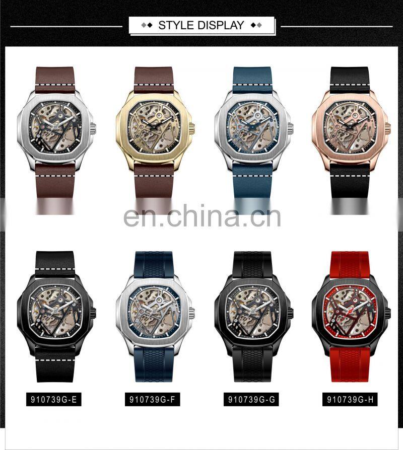 2019 Best selling Stainless Steel Top Brand Men Luxury Gold Wrist Watch Mechanical Watches Men Luxury Brand Automatic