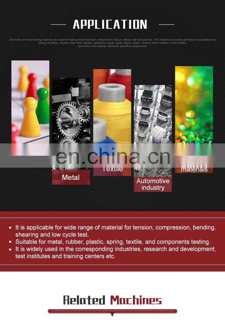 HST Auto Computer Control Universal 60ton Steel Rebar Tensile Testing Machine for wholesales