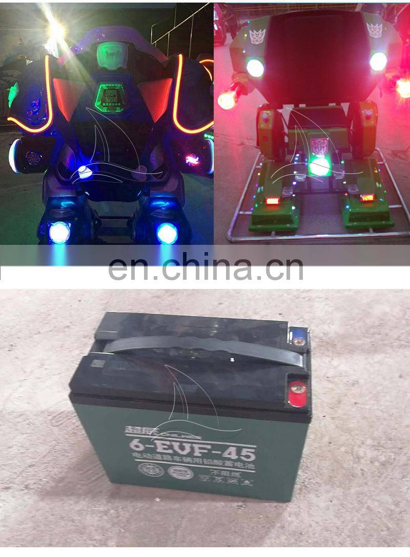 Amusement walking robot shopping mall children walking robot ride walking robot rides for sale
