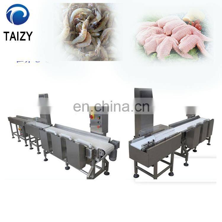 Abalone sea cucumber chicken legs chicken wings weight sorting machine