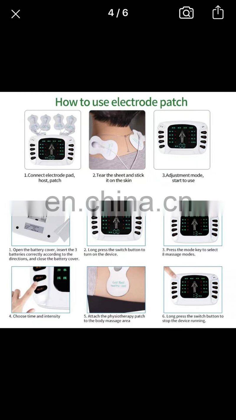 Tens Machine Digital Therapy Full Massage Pain Relief Acupuncture