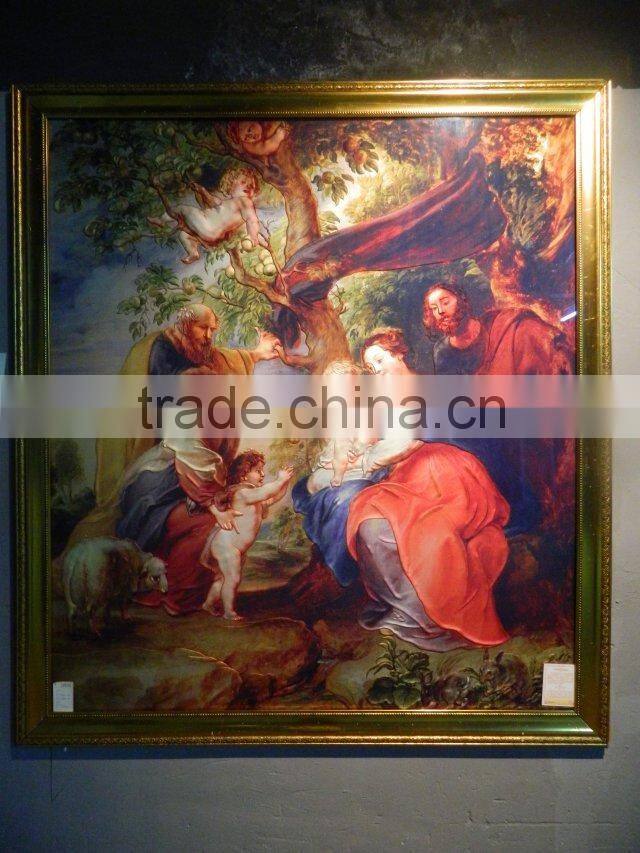 N571 Interior Decoration Glass Painting Pictures, Wholesale Wall Hanging Glass Painting