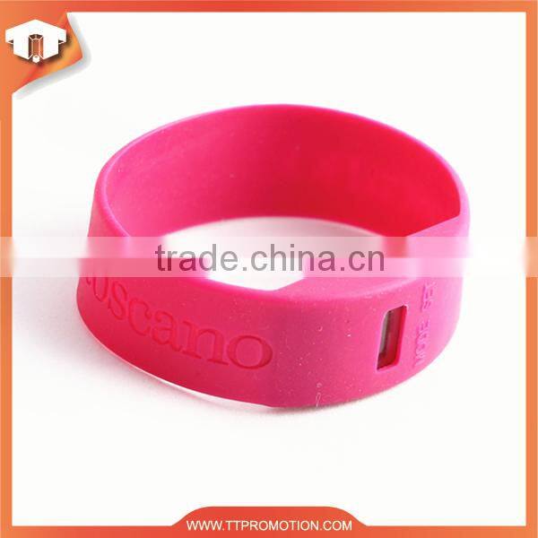High quality hot thailand silicone wristband for gift