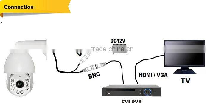 1.3Megapixel CVI PTZ Camera 27X zoom 120 meter 960P Sony IR Camera cvi IR High Speed Dome Camera support ip66 metal housing