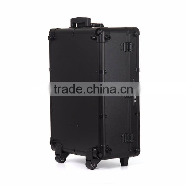 2016 Guangzhou Manufacturers Factory Wholesale Wifi Trolley Cosmetic Storage Make Up Case With MP4