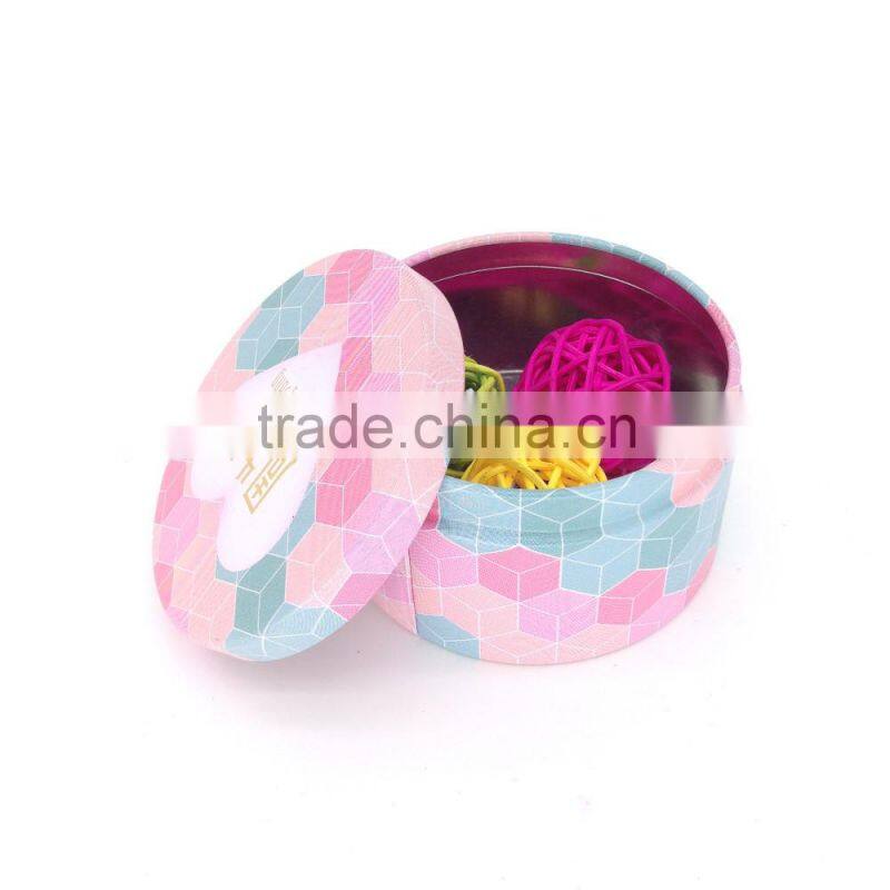 round tin box