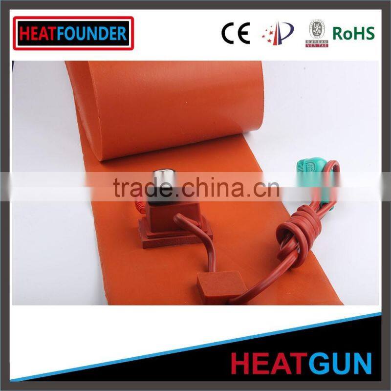 12v 110v Flexible Waterproof Silicone Rubber Heaters With Wire Wound Elements
