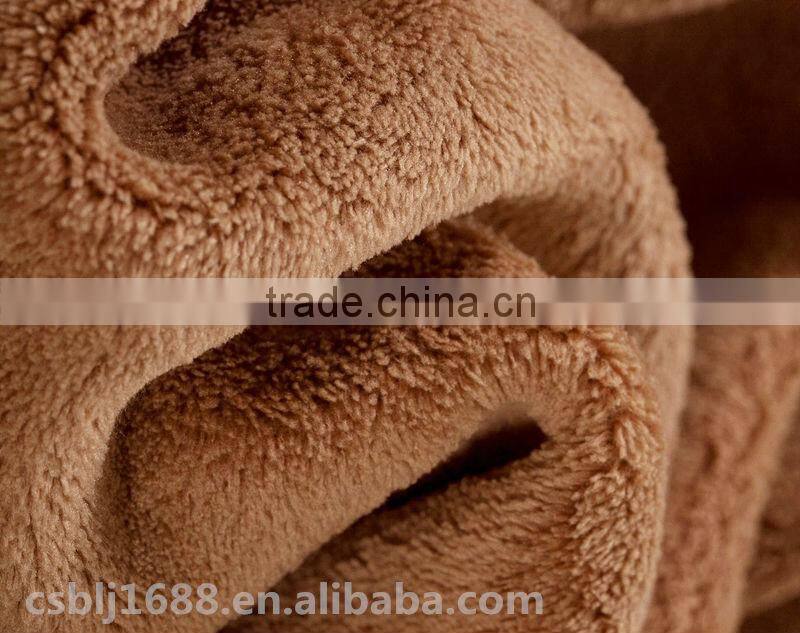 China Wholesale Plain Color Microfiber Coral Fleece Blanket