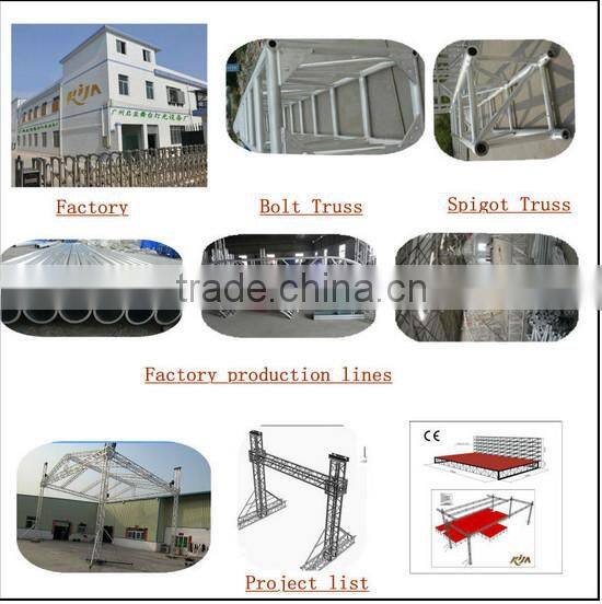 Cheap price stage aluminum truss /wedding stage lighting truss/easy install stage lighting truss