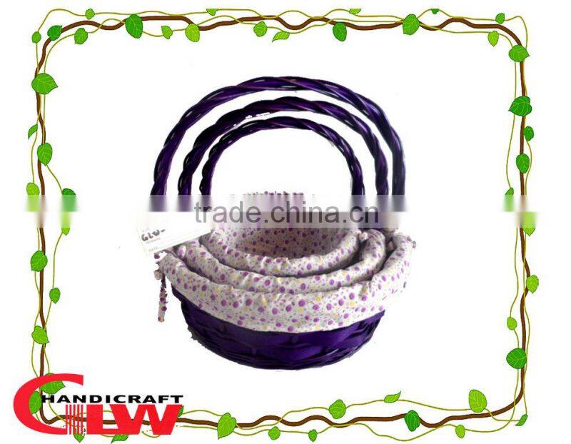 gift baskets.empty gift basket, easter basket. wedding decoration, basket,