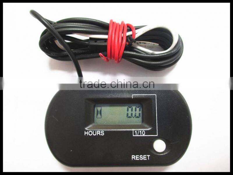Digital Waterproof Re-settable Hour Meter With Maintenance Service For Boat,Motocross,Jet Ski,Mower