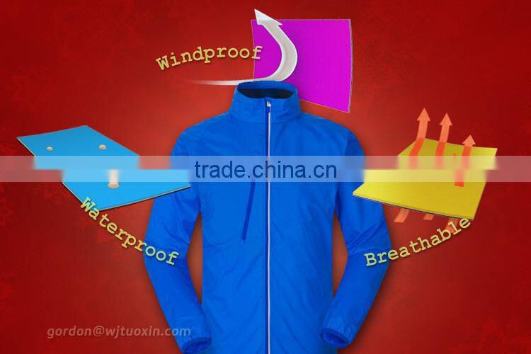 TPU Film Laminated Waterproof Breathable Sportswear Fabric