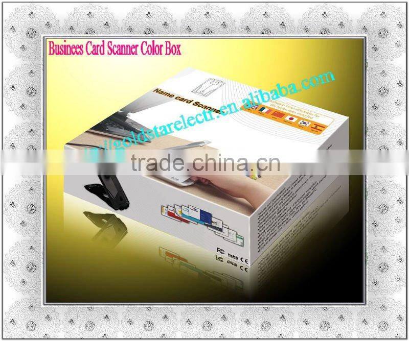 2 Mega CMOS Pentium III CPU 512MB HD Business Card Scanner