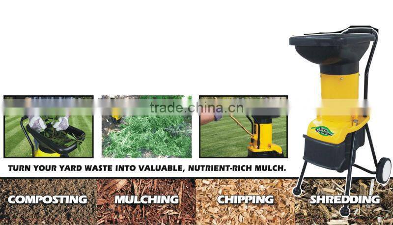 1.8KW Professional Garden Shredder Mulcher