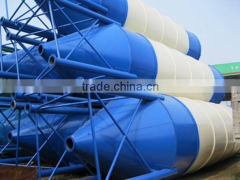 ISO Certificated 200 ton Cement Silo for Cement, Fly Ash, Grain for sale