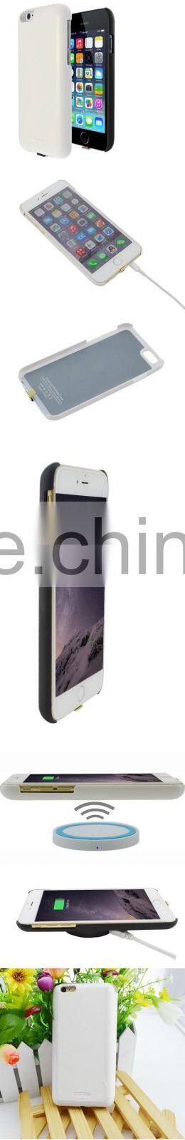 Solar phone case battery charger for phone case power bank case power case battery replacement back cover case for iphone 6 plus