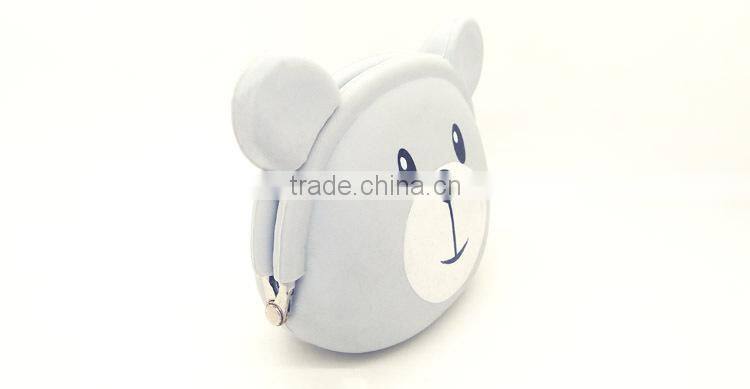 3D animal shaped leather coin purse,cheap coin purse