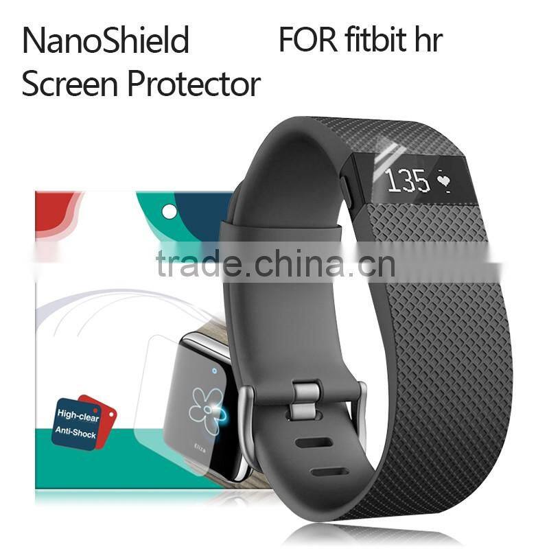 Anti shock screen protector film for Fitbit charge HR wrist band