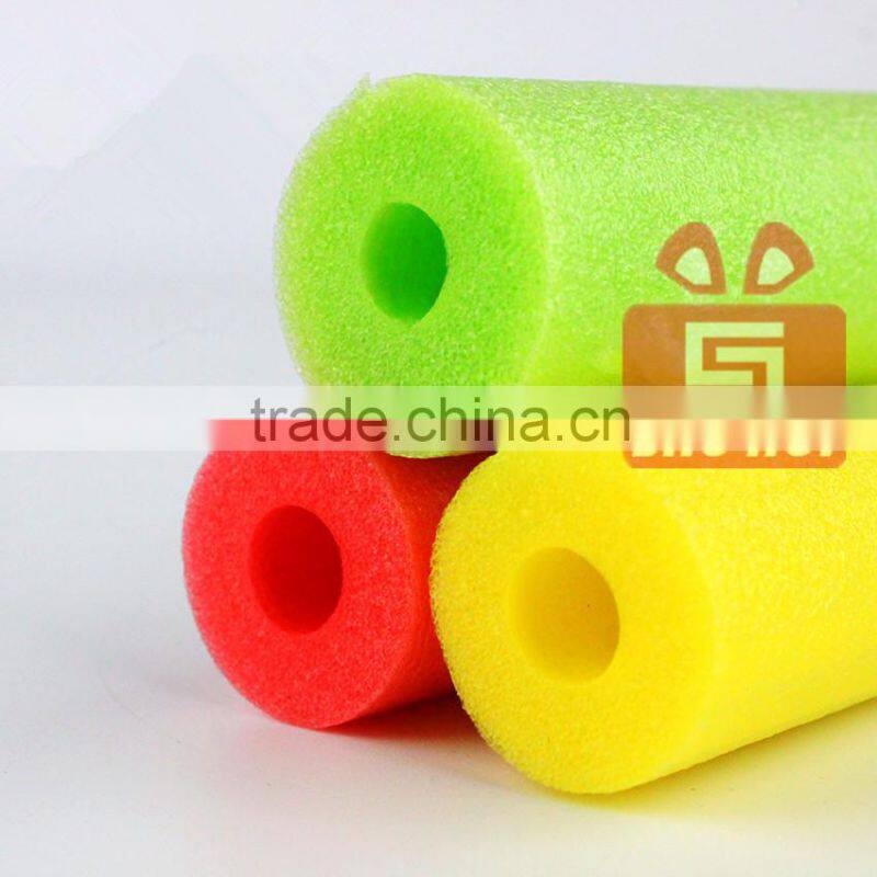 Single bungee jumping open cell epe foam pipe open cell epe foam rube for air conditioning coaxial cable qr412/m al tube cable