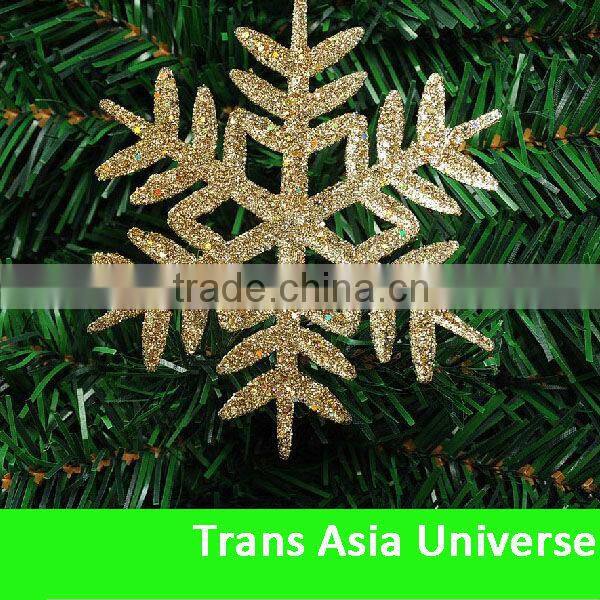 Hot Sale plastic hanging snowflake decorations