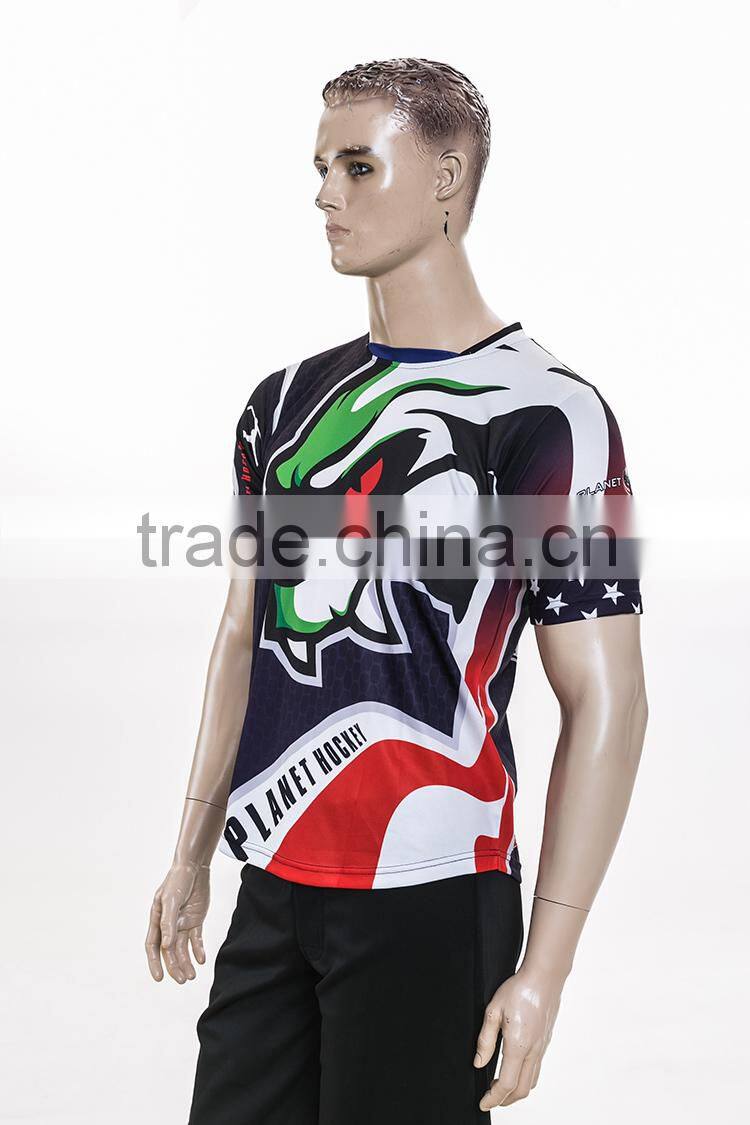 Fully Sublimated FRENCH TERRY bangkok t-shirt