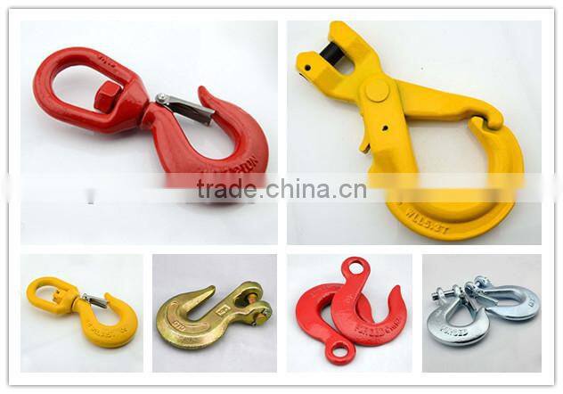 rigging hardware g80 s322 lifting swivel hook with latch