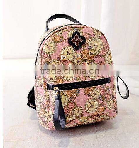 hot style fashion backpack female