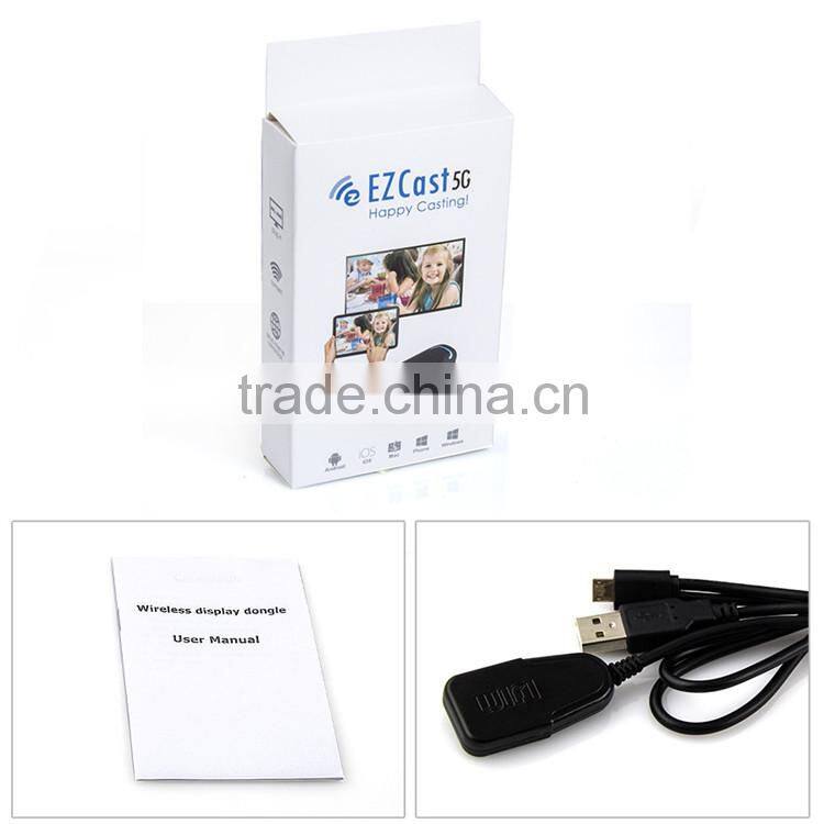 Factory miracast EZCAST 5G micro usb bluetooth dongle ezcast pro dongle bluetooth usb dongle