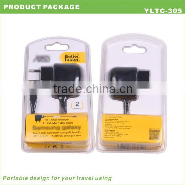 Multi-function portable 5v 1a long lasting battery charger for mobile phone