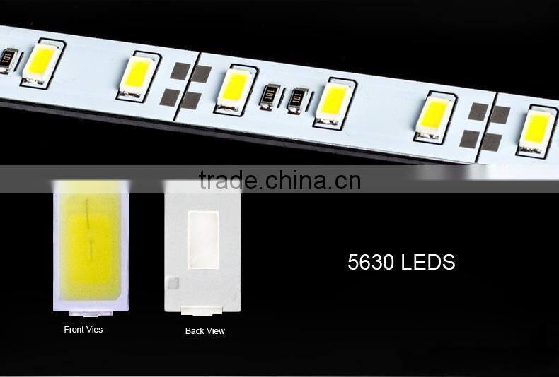 High performance True white & Warm white IP60 12V 5630 rigid strip light