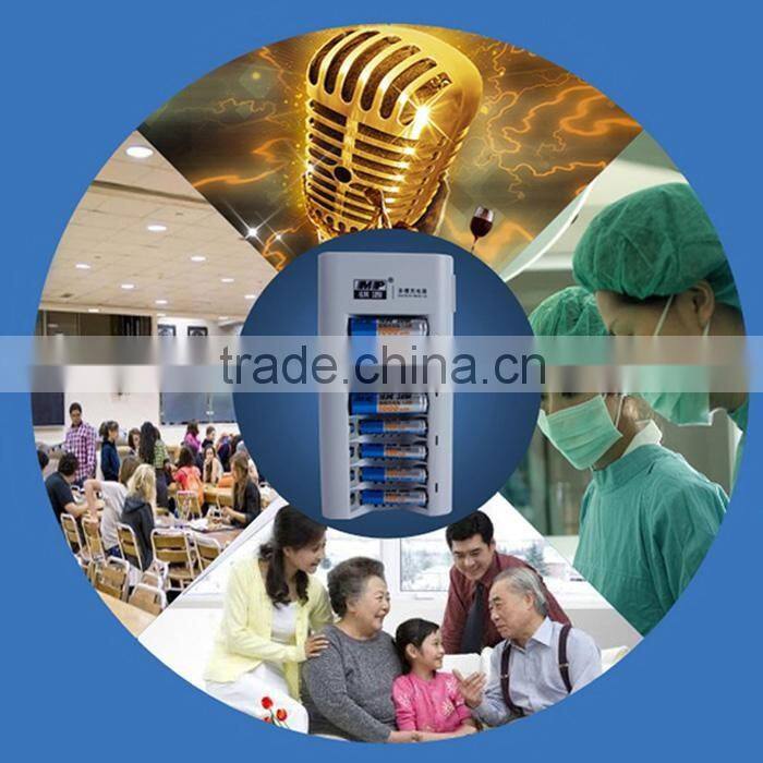 C808W C808 8 Slots Slot Light Indicator Over-current Temperature Battery Charger for AA / AAA NiCd NiMh Batteries Battery