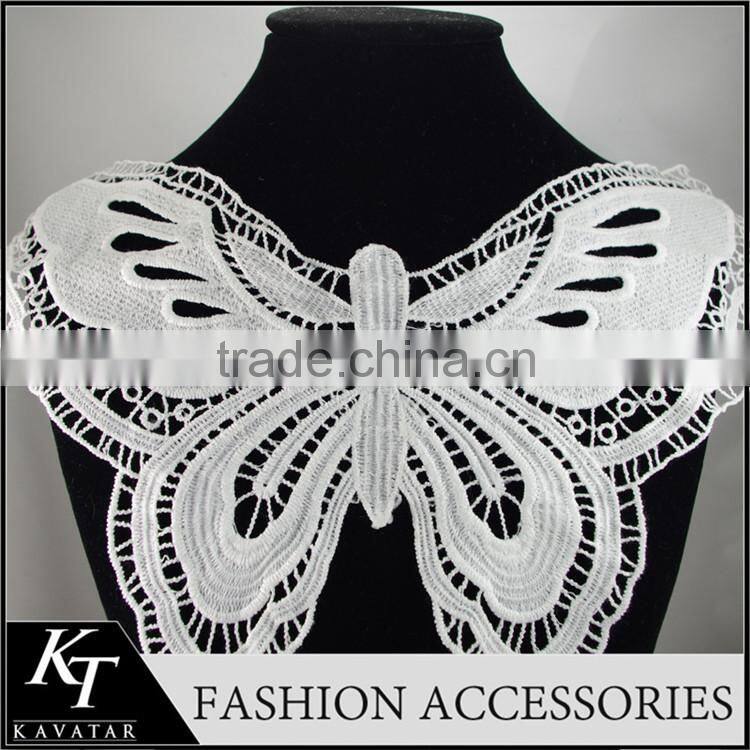 New arrival fascinating applique embroidery flower patches for wedding dresses