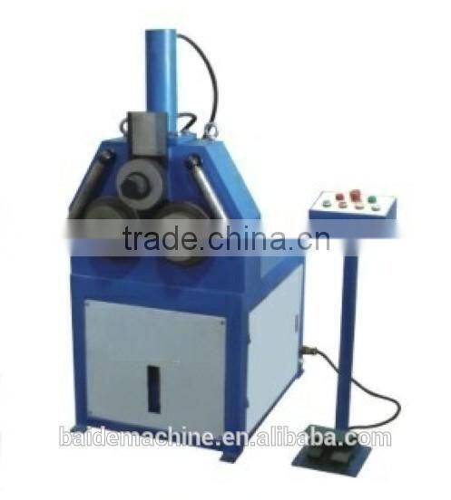 W24S section bending machine,pipe profile bending machine