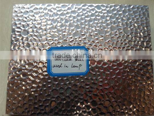 3000 series stucco embossed aluminum coil sheet with plastic protective film