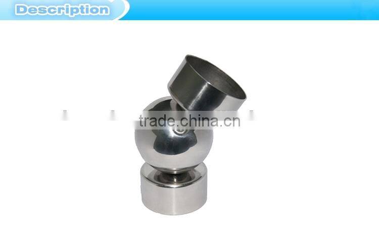 EB-23 foshan China stainess steel/ round steel tube connectors