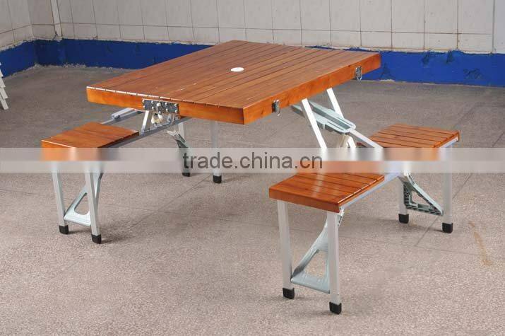 Outdoor Wooden Folding Table
