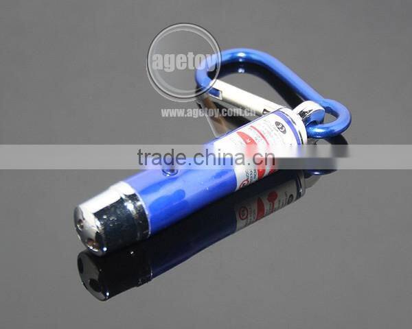 3 in 1 Mini LED Flashlight Torch Lamp Aluminum Carabiner Personality UV Money Detector Electric LED Light Keyring Led Torch
