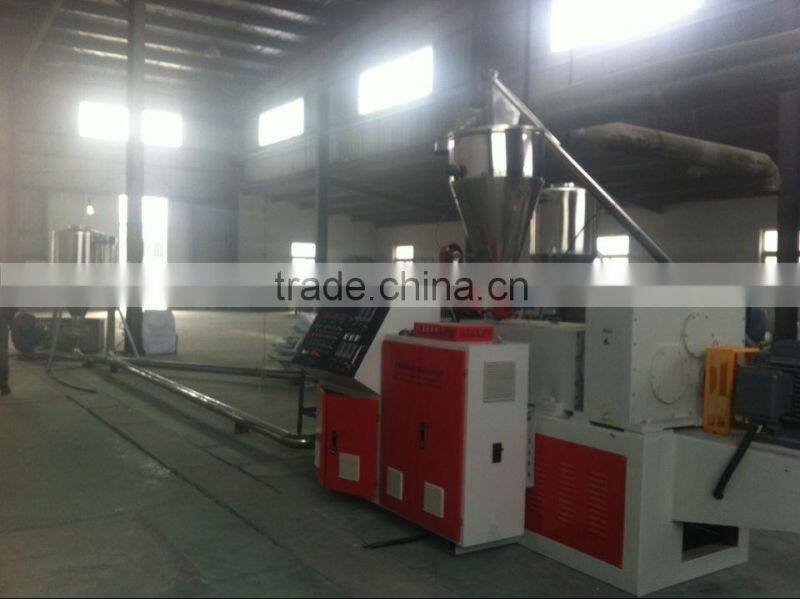 CE/SGS approved SJZ-65 PVC pellet hot cutting line
